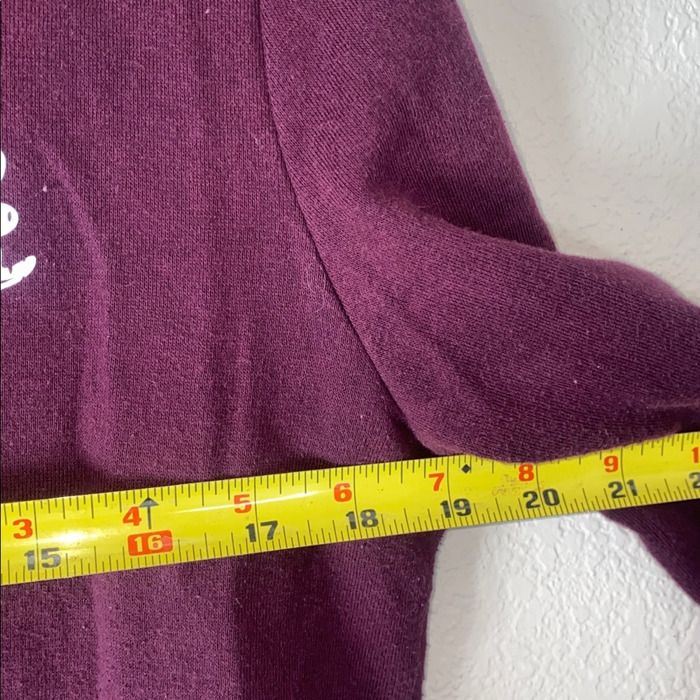 🎈PINK Victoria’s Secret Maroon Half-Zip Pullover with hood! - Picture 5 of 8